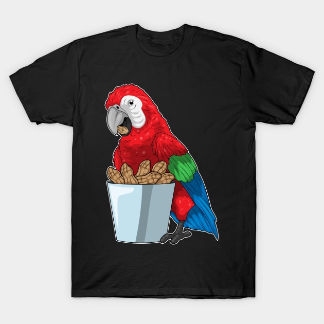 Parrot Peanuts T-Shirt by Markus Schnabel